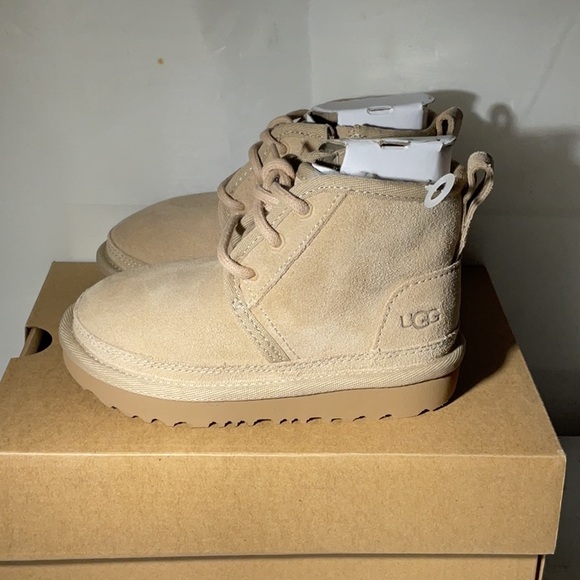 UGG T NEUMEL II 1017320T Tan/Brown Toddler size 8C new